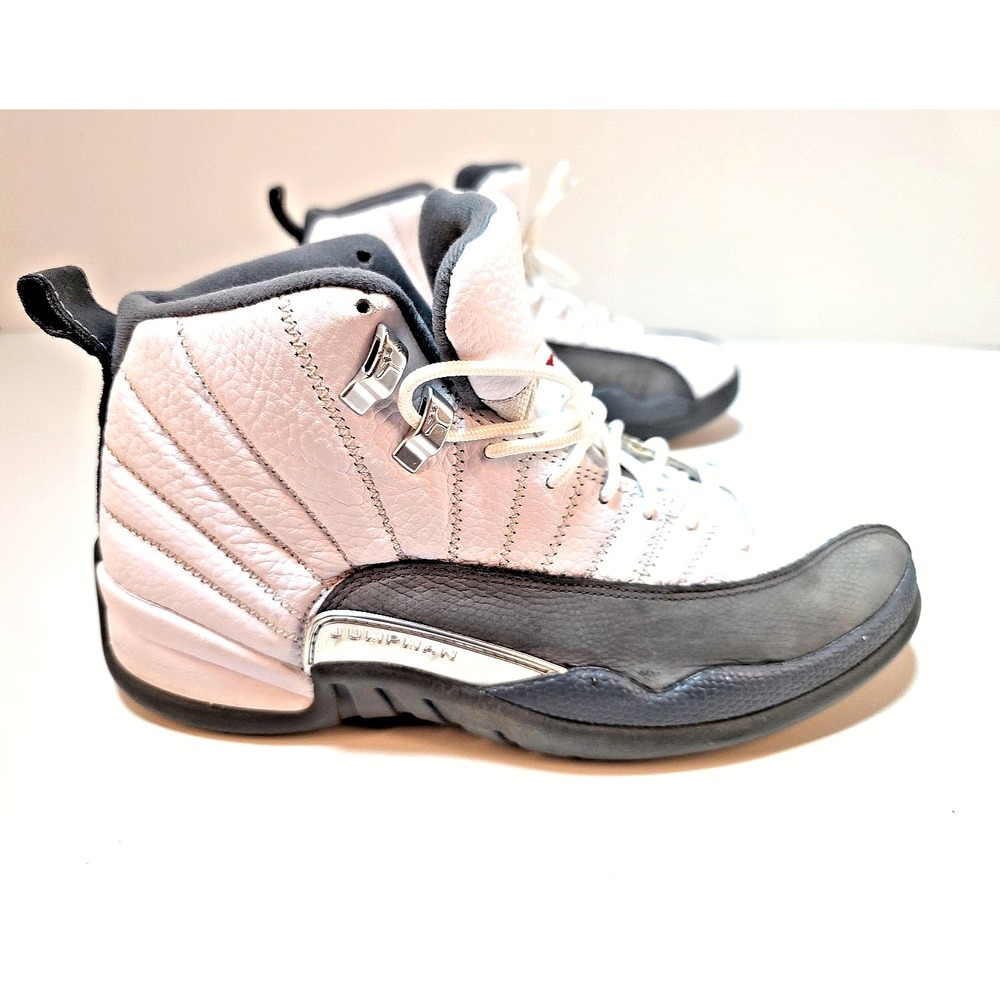 Nike Air Jordan 12 Retro Dark Grey Men's Size 8 Basketball Shoes